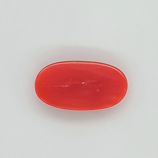 Coral (Moonga) 3.93 Ct Gem Quality Coral (Moonga) 3.93 Ct Gem Quality